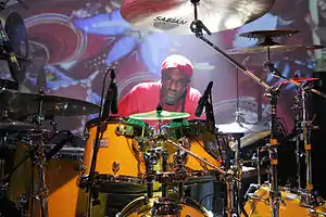 Calhoun at a Living Colour concert in 2009