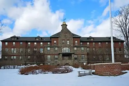 Williamson Free School of Mechanical Trades campus (1890), (Rowan Hall shown) Middletown Township, Pennsylvania.