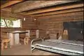 *Rustic cabin interior