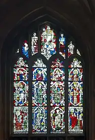 Medieval glass from Chapel in Thurburn's Chantry