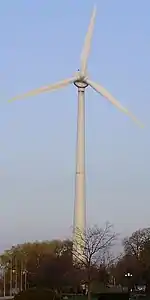 WindShare 750 kW, direct drive, Lagerwey Wind model LW 52 wind turbine in Toronto, Ontario.