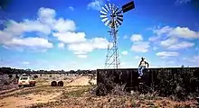 Image 52Windpump in far western NSW. (from Windmill)