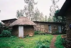 Synagogue in the village of Wolleka in Ethiopia.