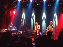 The Woodentops, performing in Hamburg, 24.February 2010