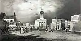 The new square, c. 1835