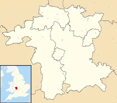 Maps of castles in England by county: L–W is located in Worcestershire