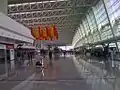 Airport departure hall