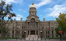 The Wyoming State Capitol in Cheyenne