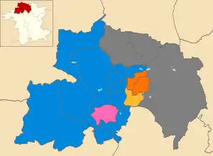 2008 results map