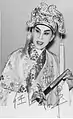 Yam Kim-fai (1913-1989), a Cantonese opera actress, wearing a youren gown.