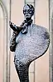 Yeats (bronze) 1990. 240&nbsp;cm.