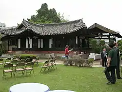 Yun Posun lived in this building in Seoul, Anguk-dong