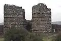 Yoros Castle gates in front