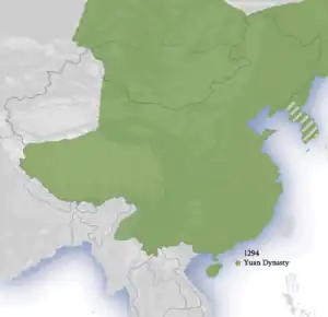 Yuan dynasty (c. 1294)Goryeo dynasty was a semi-autonomous vassal state