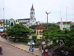 Plaza de Armas of Yurimaguas