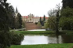 Průhonice Castle and its park
