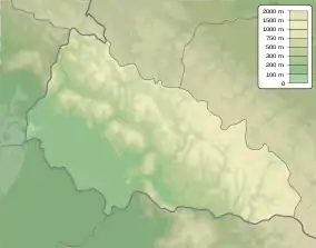 Veretskyi Pass is located in Zakarpattia Oblast