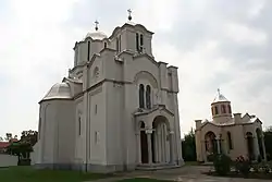 Church of Holy Trinity in village center (1799)