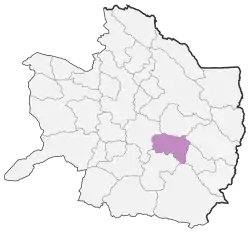 Location of Zaveh County in&nbsp;Razavi&nbsp;Khorasan&nbsp;province