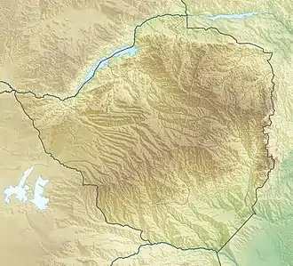 Forest Sandstone is located in Zimbabwe