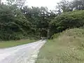 Old railway bridge near the D134 road