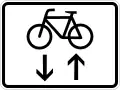 Cycling in the opposite direction