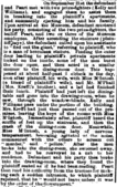 Krefft's November 1874damages action: Trustees'Decision to evict Krefft.