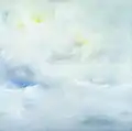 "Die Nebensonnen" from the picture cycle Winterreise after Franz Schubert 1996, oil on canvas, 160 × 160&nbsp;cm