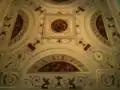 Part of the ceiling now in Philadelphia