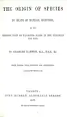 The Origin of Species,Sixth Edition (1872).