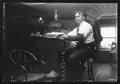 Ranch Secretary at Ellsworth Office (ca. 1899)