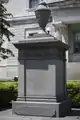 James McGill's burial site at McGill University, where his remains were reinterred in 1875