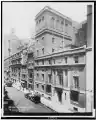 A 1920 view of the Harvard Club, with McKim, Mead & White's 1894 clubhouse at right, and to its left their 1915 addition.