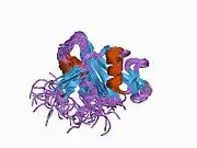 1ab2: THREE-DIMENSIONAL SOLUTION STRUCTURE OF THE SRC HOMOLOGY 2 DOMAIN OF C-ABL