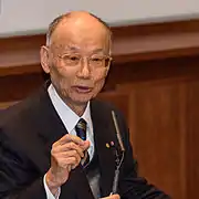 Professor Satoshi Ömura, recipient of the 2015 Nobel prize