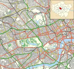 Royal Army Medical College is located in City of Westminster