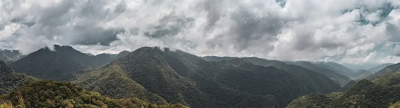 Vista do mirante do Núcleo Caboclos