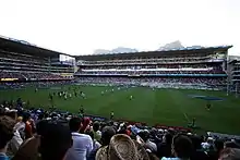 Newlands Stadium in Cape Town, South Africa